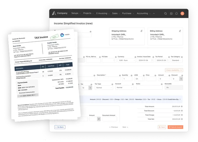 E-Invoicing Dashboard
